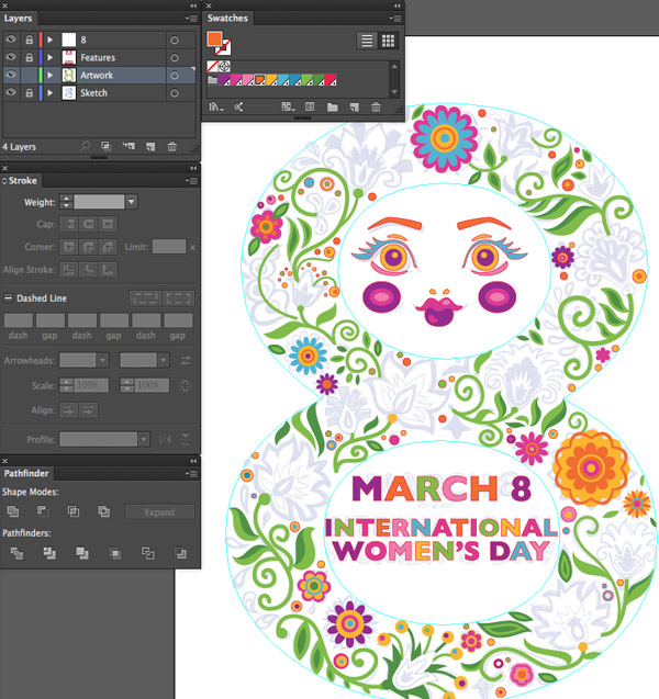 adobe illustrator offset path pucker bloat options expand appearance polygon tool