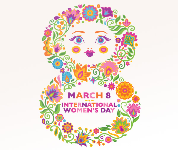 wall decal phot living room apply international womens day  march 8