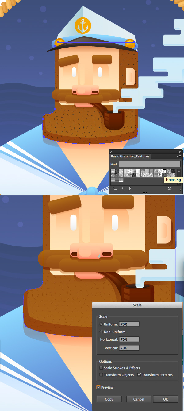 add hair texture