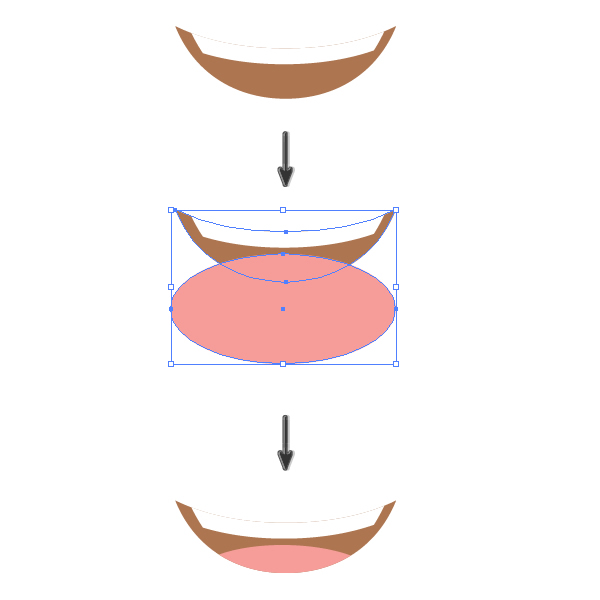 creating the mouth 2