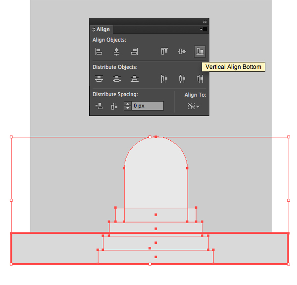 align the door to the house