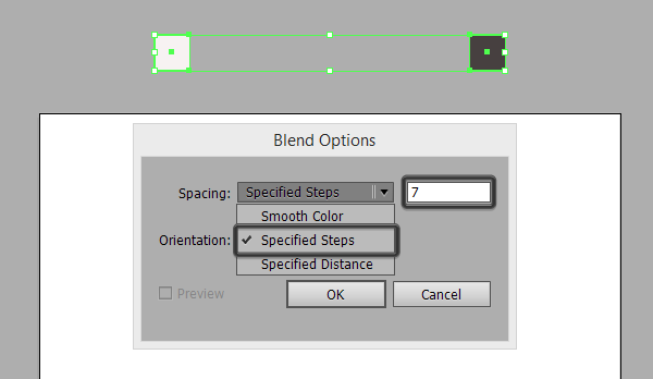 blend options