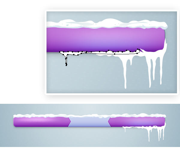 Create icicles 3