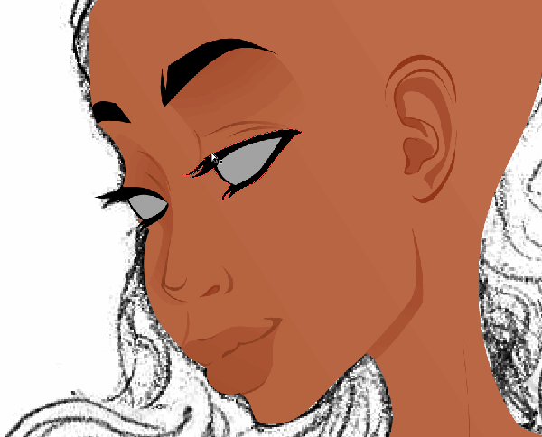 Adding Eye Color and Mascara