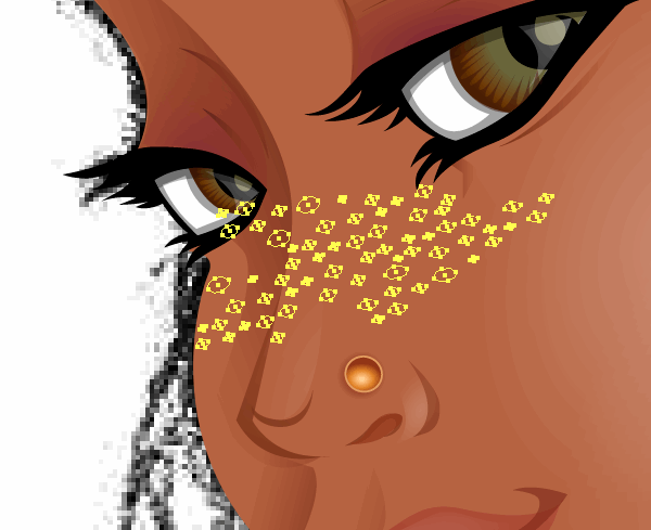 Freckling the Nose