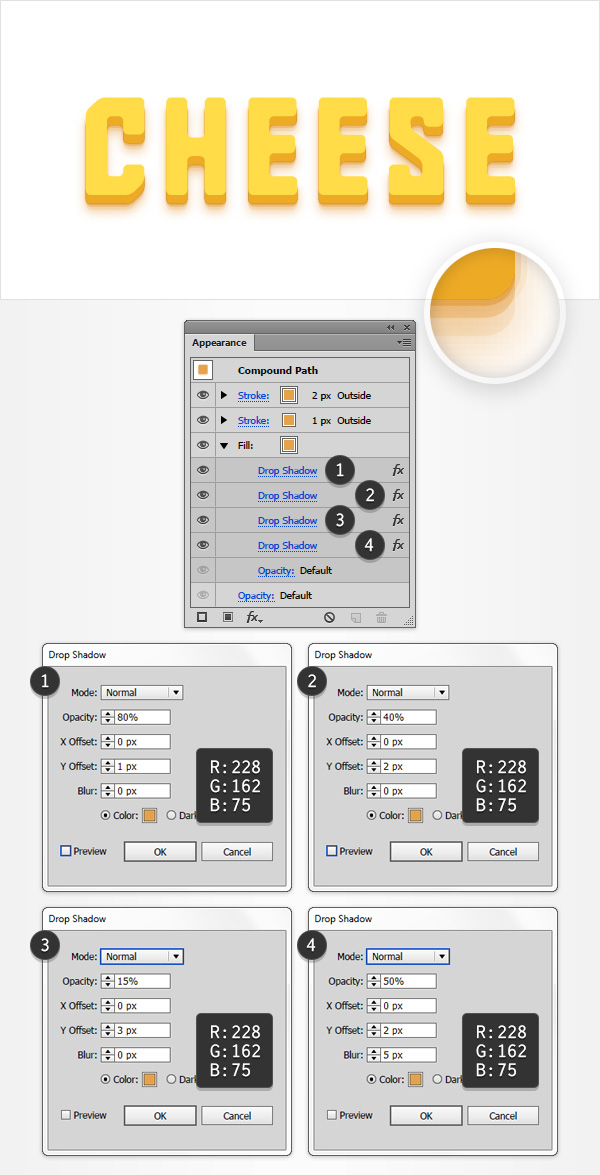 create main shapes