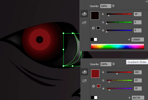 Main Eye Coloring