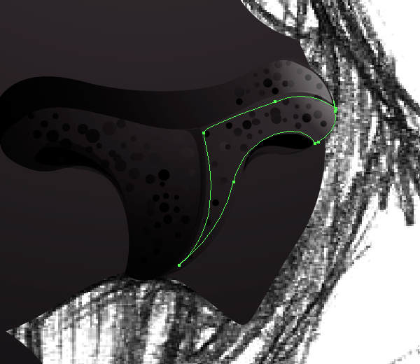 Adding Shine to Nose