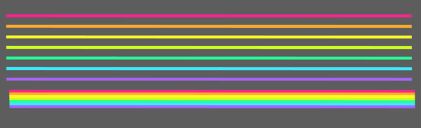 creating a simple rainbow