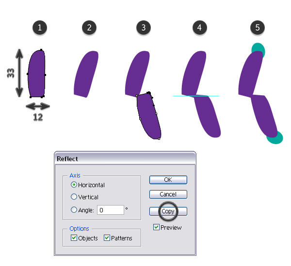 Create baseball stitch brush