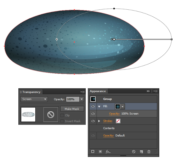 make lighting in appearance panel