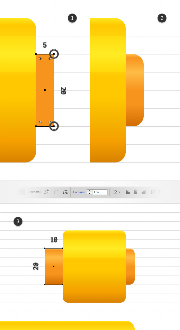 create pipe nozzle container stand