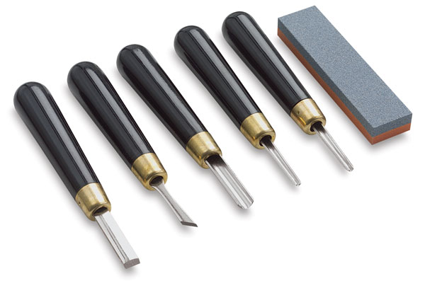 linocut tools