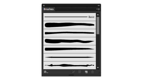 brushes panel