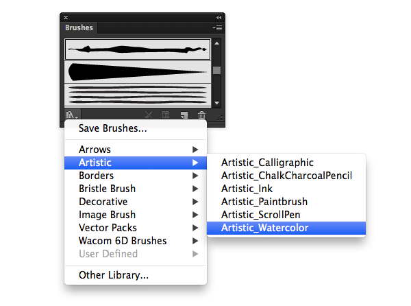 brush libraries