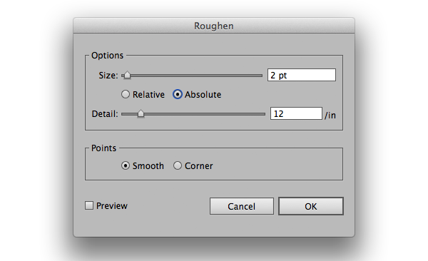 Using Adobe Illustrators Roughen Effect to Add Details