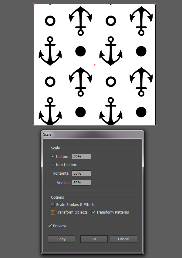 Anchor seamless scale tool 1