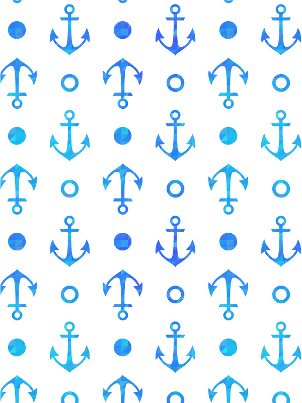 eometrical Seamless Pattern with Anchors final result