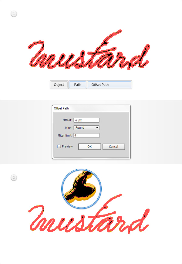 Mustard Text