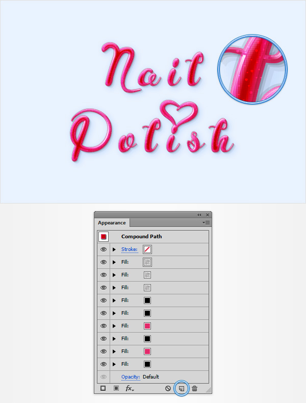 Nail Polish Text