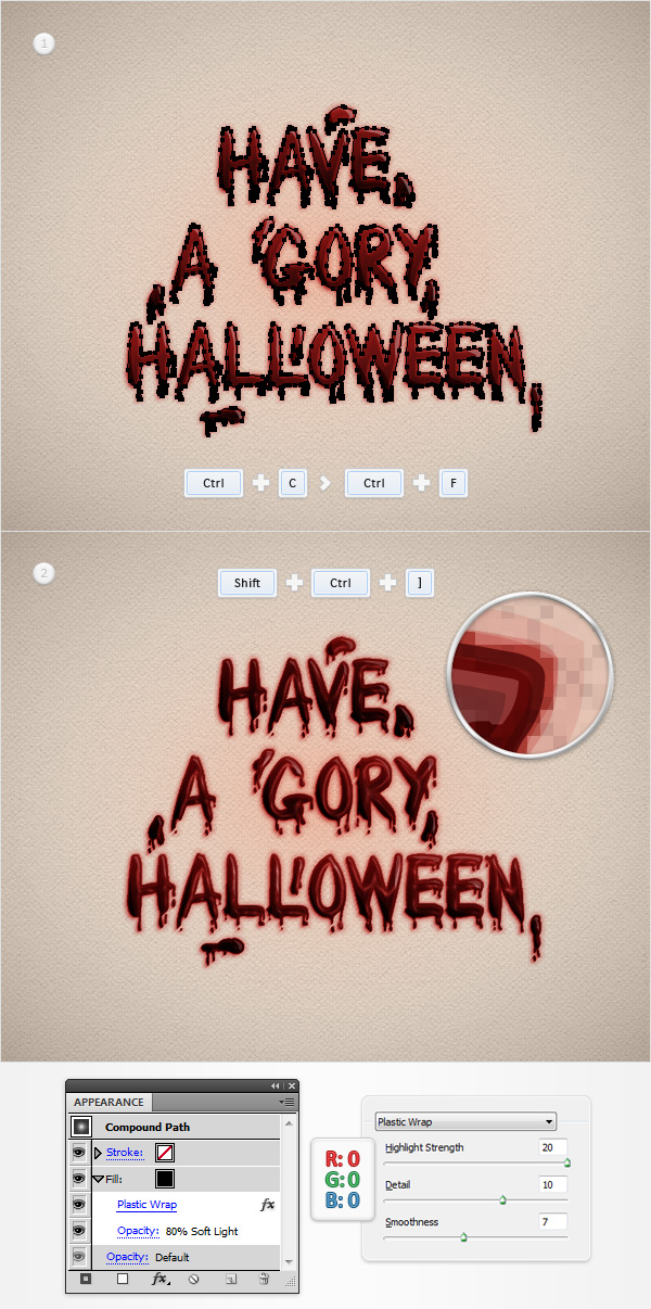 Blood Text Effect