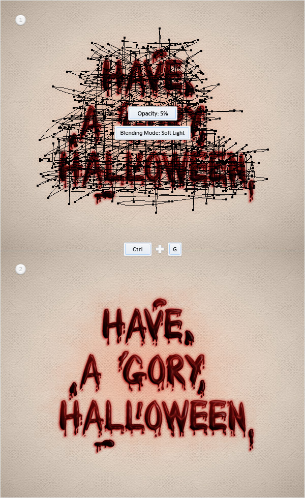 Blood Text Effect