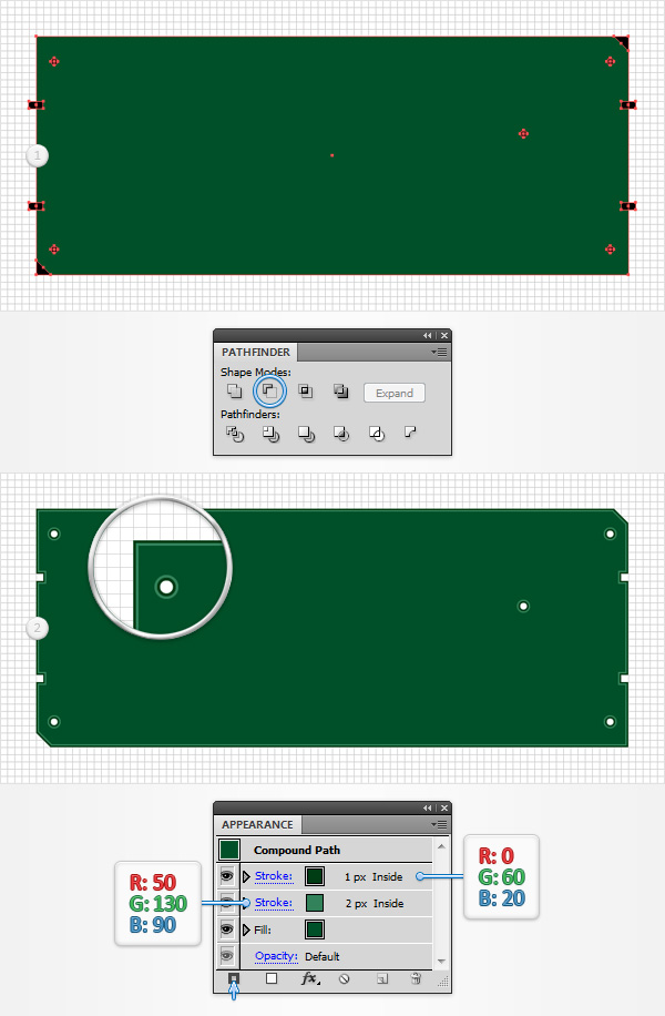 Circuit Board Text Effect