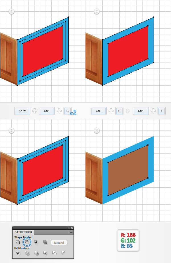 Stacked Wooden Boxes