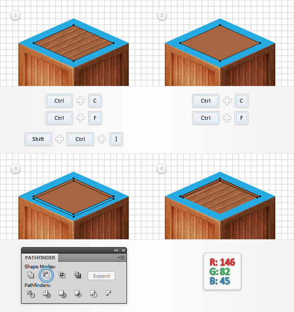 Stacked Wooden Boxes