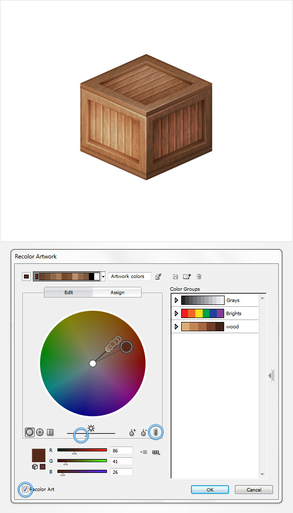 Stacked Wooden Boxes