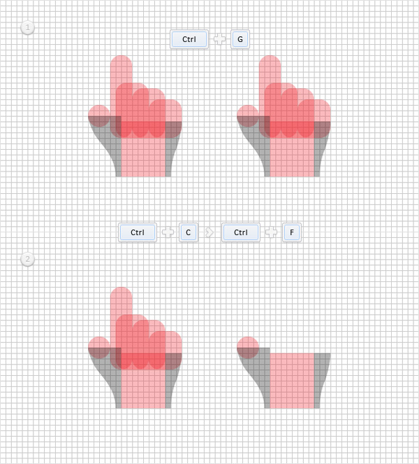 Pixel Perfect Hand Cursors