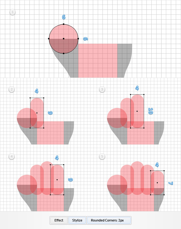 Pixel Perfect Hand Cursors