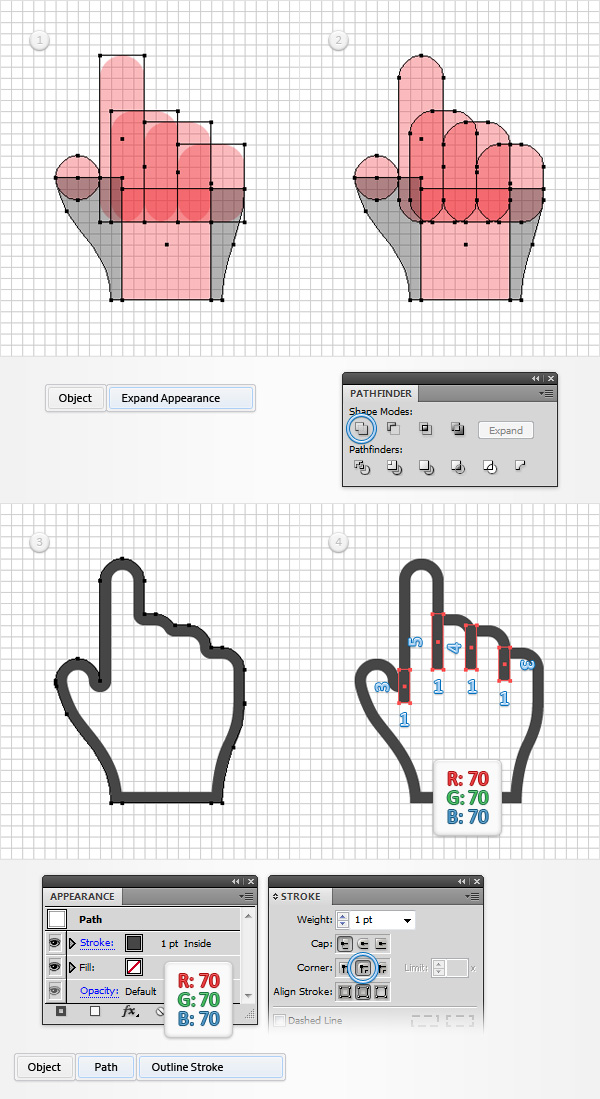 Pixel Perfect Hand Cursors