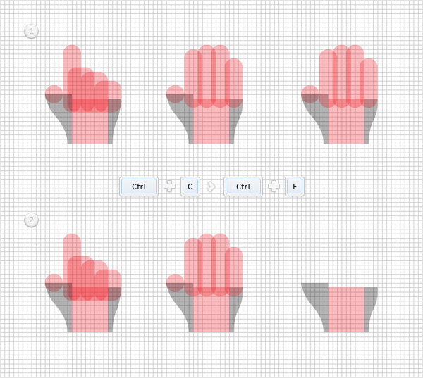 Pixel Perfect Hand Cursors