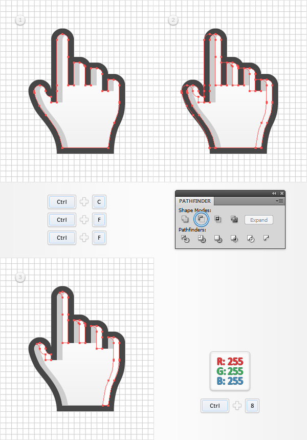 Pixel Perfect Hand Cursors