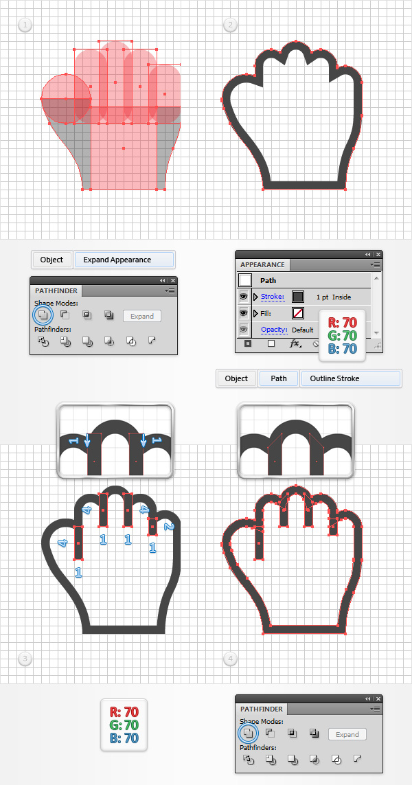 Pixel Perfect Hand Cursors