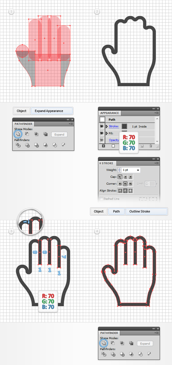 Pixel Perfect Hand Cursors