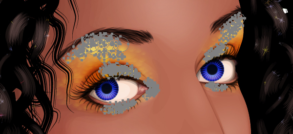 Glitter Portrait Tutorial