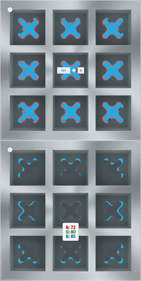 Tic Tac Toe Game Interface