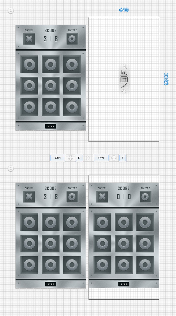 Tic Tac Toe Game Interface