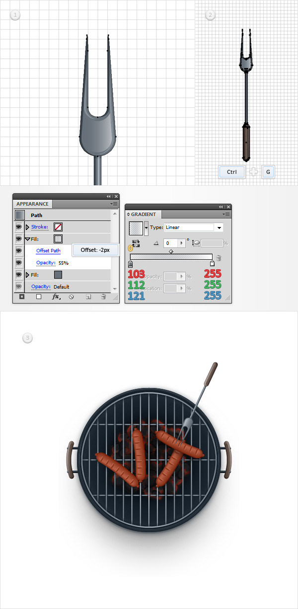 Barbecue Illustration