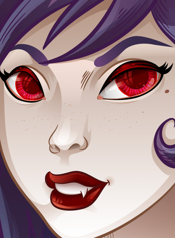 Vampiress_Freckles_Coloring