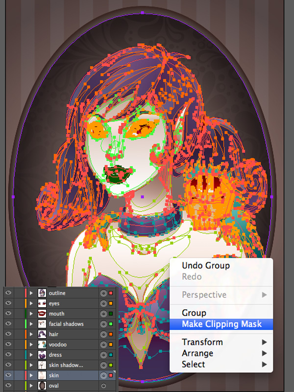 Vampiress_Making_Clipping_Mask_for_Character