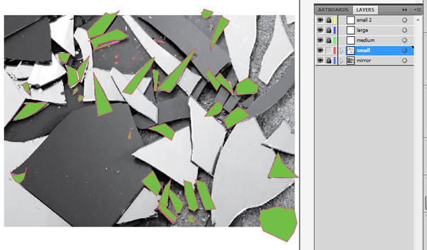 first fragments traced