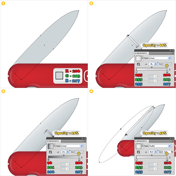 Color the Left Blade