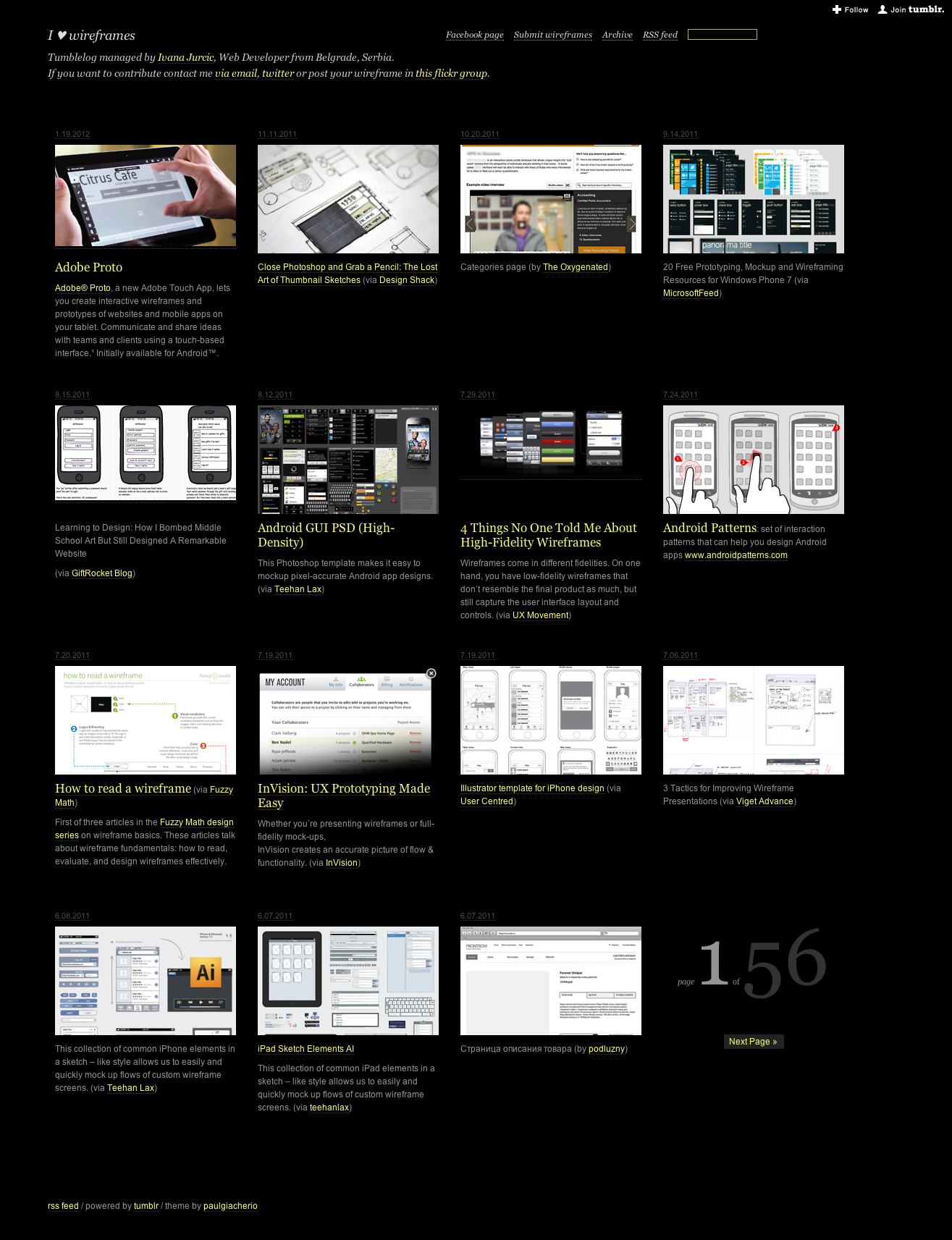 I Heart Wireframes