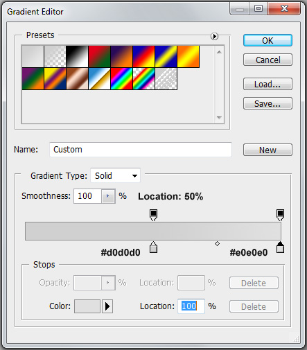 Create a Gradient for the Background