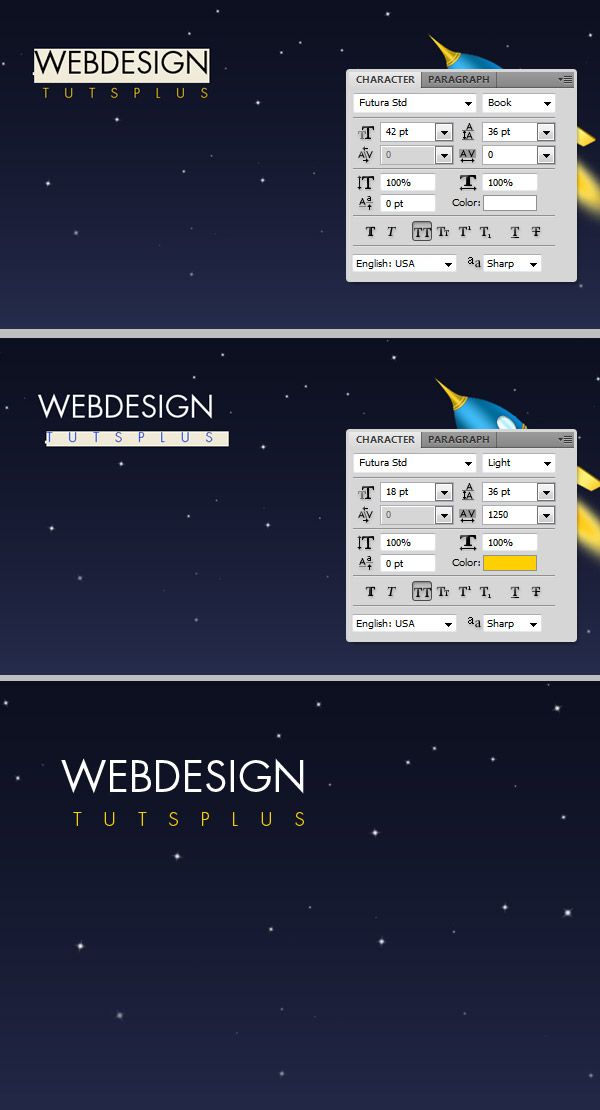 Illustrative One Page Design Tutorial