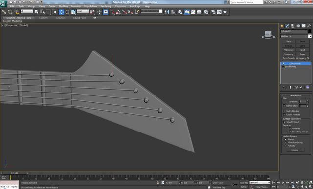 3D Studio Max Tutorial Modeling A Stylized Guitar