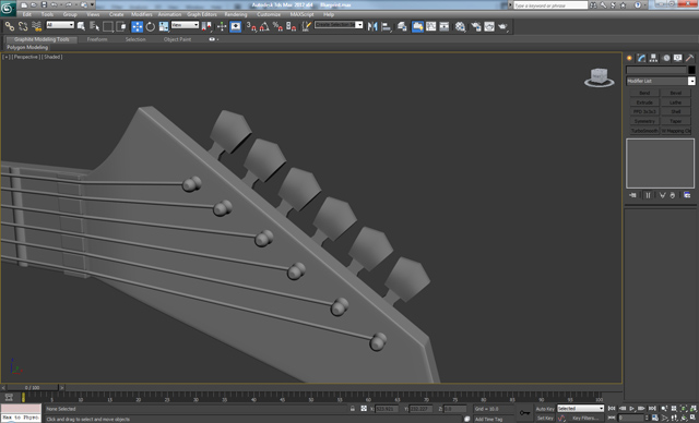 3D Studio Max Tutorial Modeling A Stylized Guitar